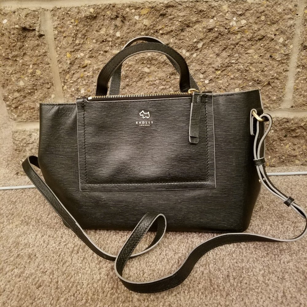 Radley London Black Farthing Downs Medium Multiway Bag